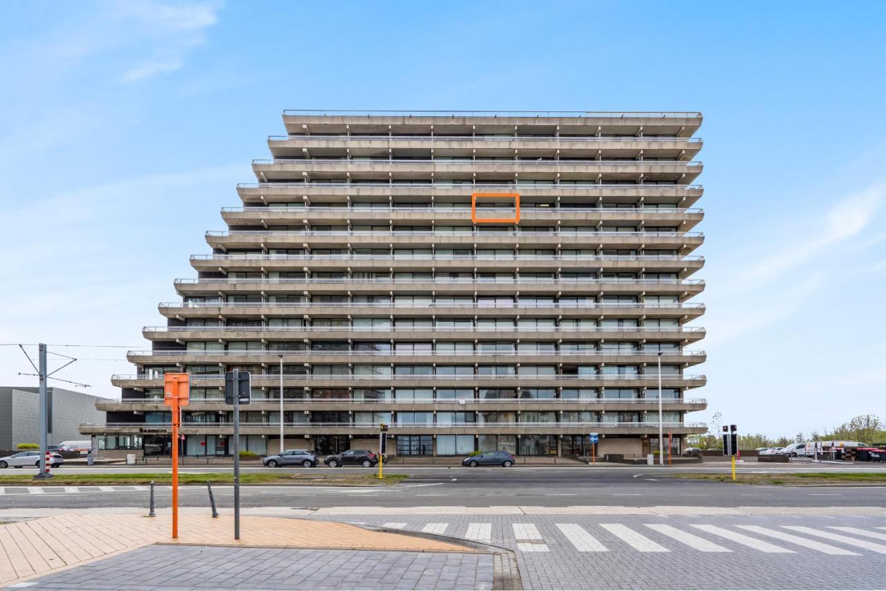 Luxueuze Vakantiestudio Met Zeezicht En Terras In Oostende 外观 照片